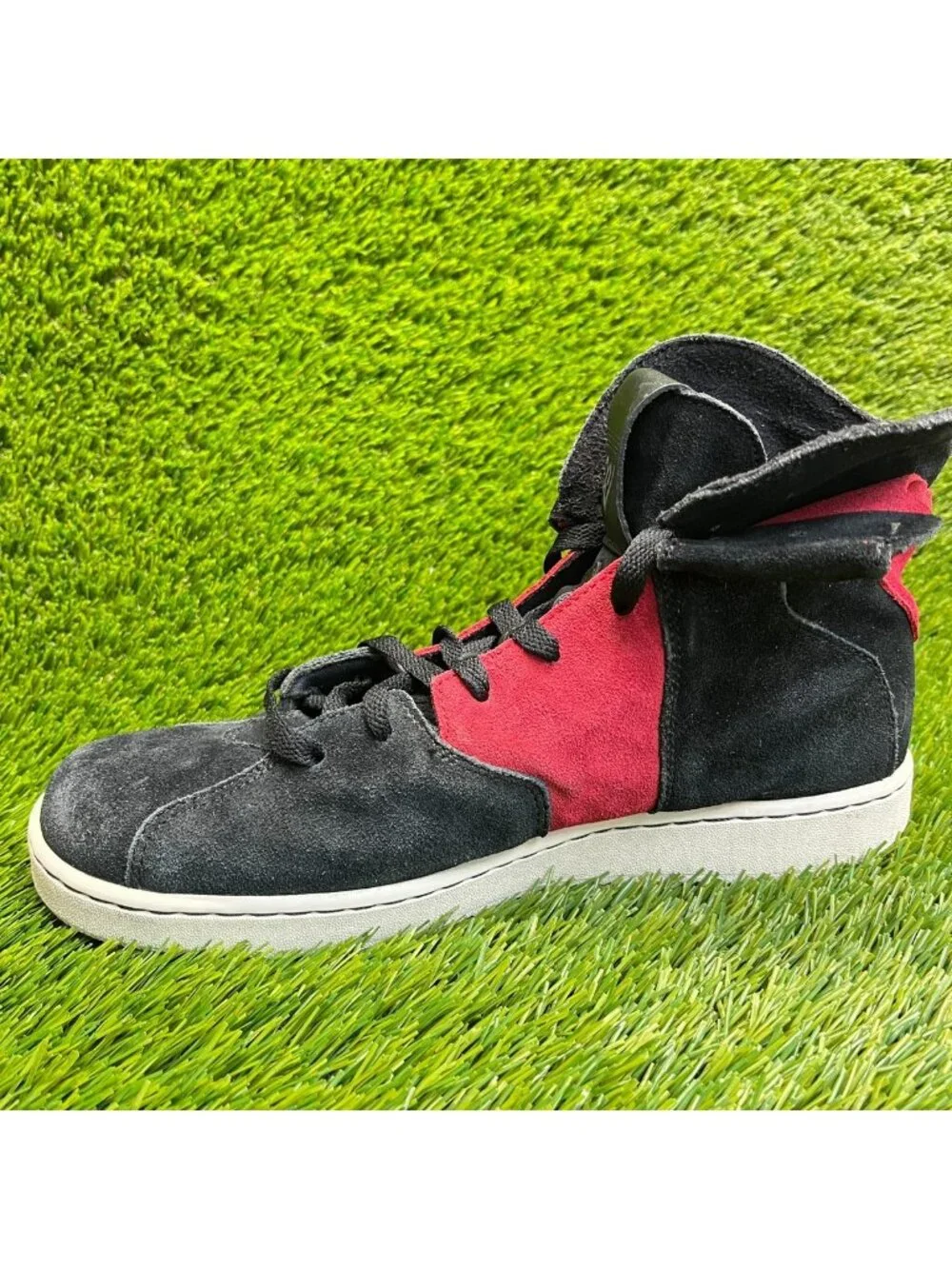 Nike Air Jordan Westbrook 0.2 Mens Size 9.5 Black Red Basketball Shoes Sneakers